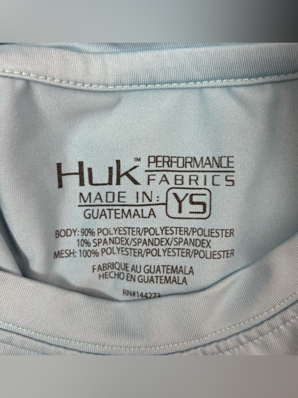 Huk Performance Fishing Shirt
Youth Small YS Long Sleeve Blue - Picture 4 of 5
